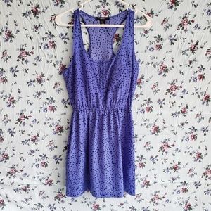 Racerback dress with triangle pattern